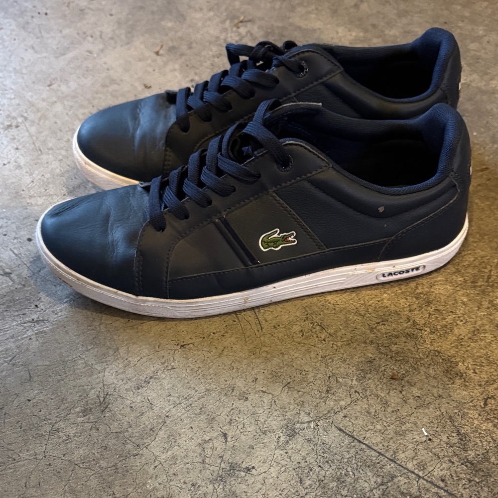 Lacoste Dark Blue Athletic Shoes